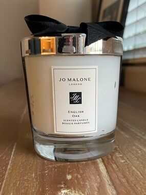 Jo Malone English Oak Scented Candle 7oz Sealed New No Box Luxury Home Fragrance